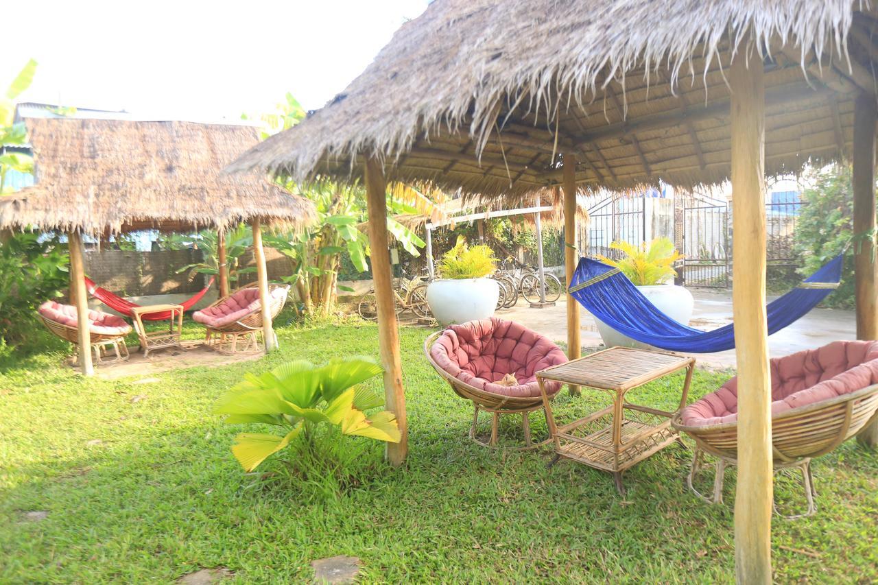 Bandini'S Hotell Kampot Exteriör bild