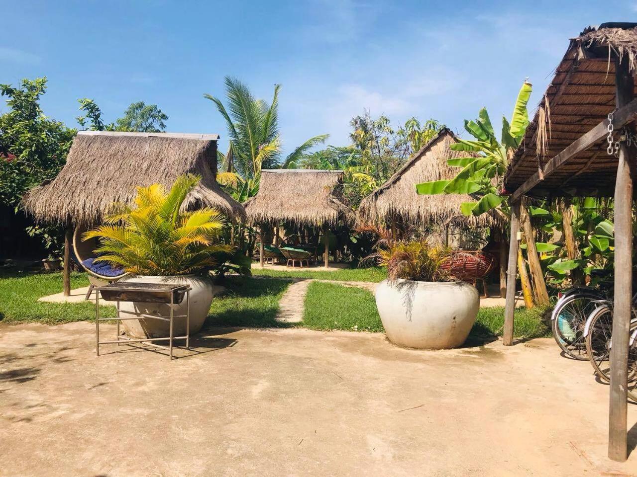 Bandini'S Hotell Kampot Exteriör bild